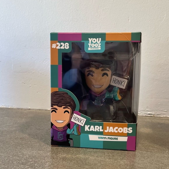 Youtooz Accents Karl Jacobs Youtooz Like New Condition Rare Limited